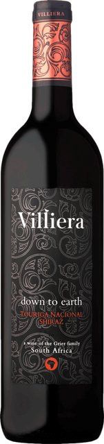 Villiera Down to Earth Rotwein, Touriga Nacional, Stellenbosch, 2022, trocken, 0,75 l - Bild 1