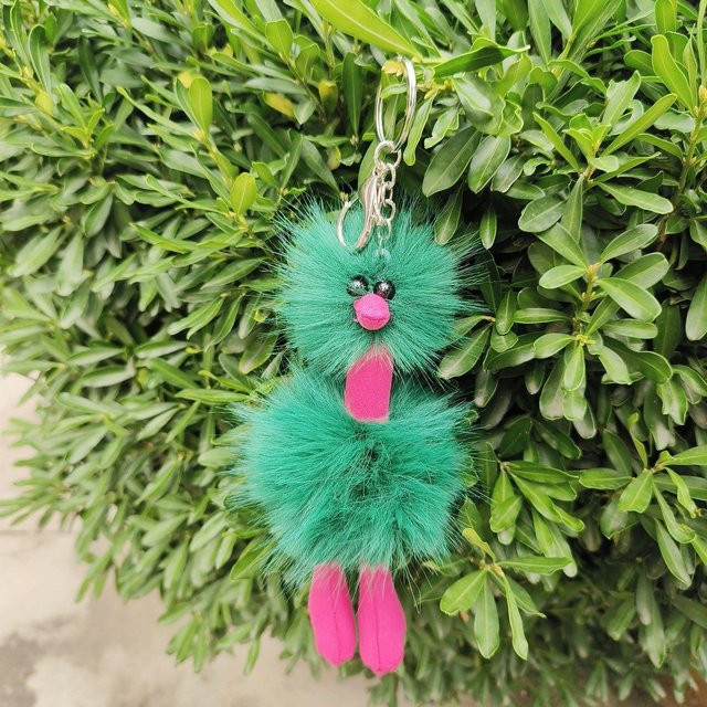 Linyi toy Schlüsselanhänger Plüschtier, grün, Unisex - Bild 1