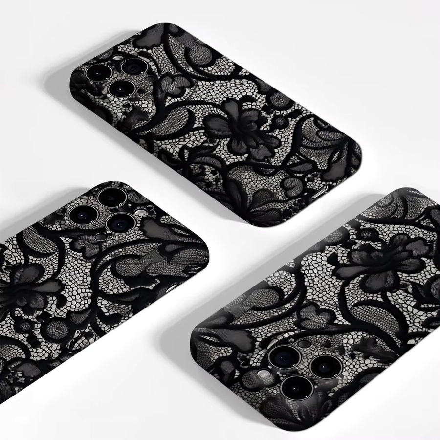 Potdemiel Handyhülle mit Schnürsenkel für iPhone 17 16 15 14 13 Pro Max Plus, Schwarz, Robuste Einzel- und Doppelschicht-Hülle mit Magnetfunktion - Bild 3