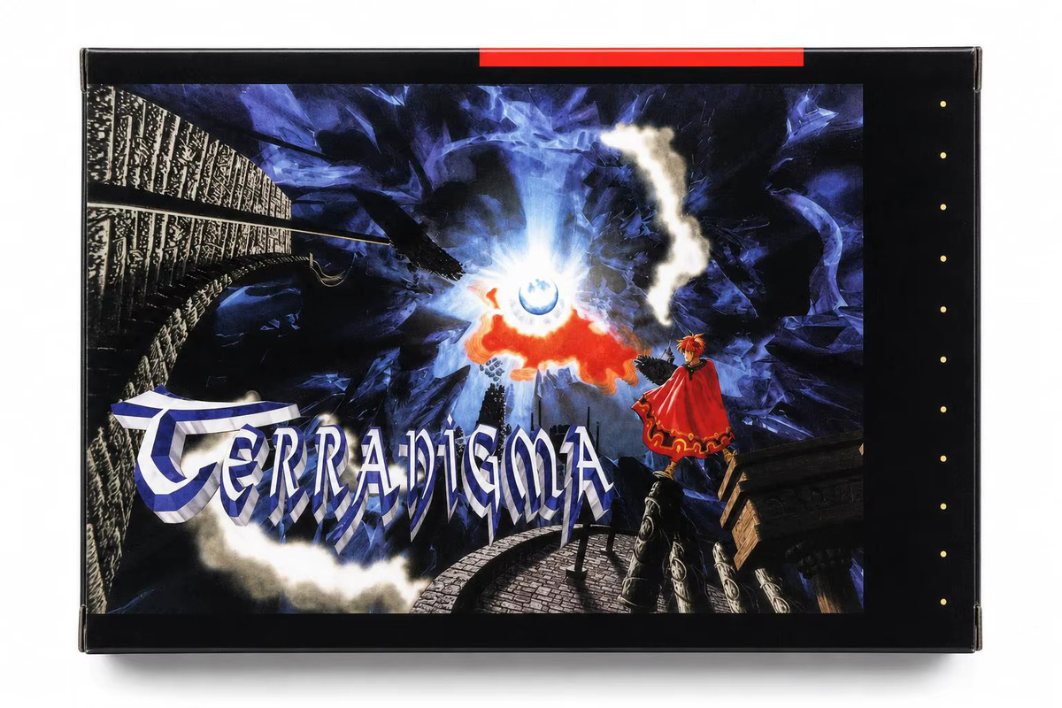 Terranigma Premium 16-Bit Action-RPG Retro-Spielkarte Englische Edition mit Box und SRAM-Batterie oder FRAM-Chip Speicherkassette - Bild 3