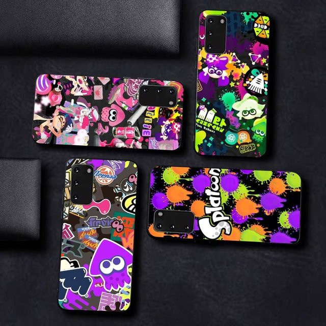 Game S-Splatoon Handyhülle für Samsung Galaxy S24 Ultra, S23, S22, S21, S20, S24 FE, S25 Ultra, S22 Ultra 5G in Multicolour - Bild 1
