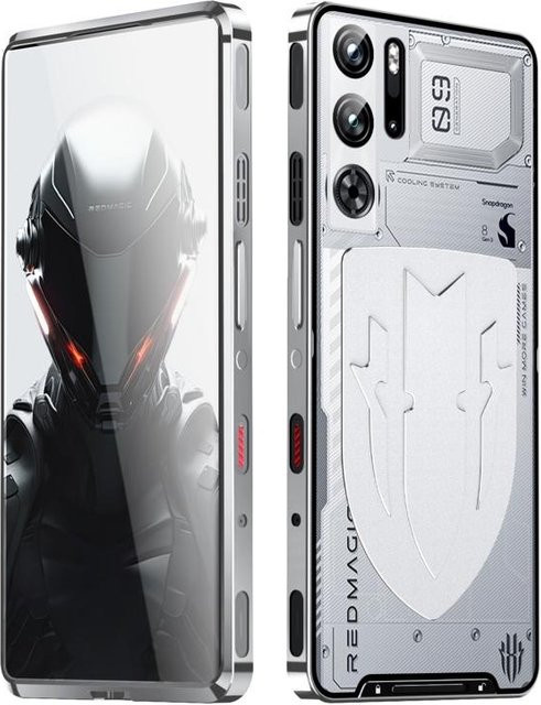 Metall Kühlende Handyhülle für ZTE nubia Red Magic 9S Pro und ZTE nubia Z60 Ultra in Silber - Bild 1