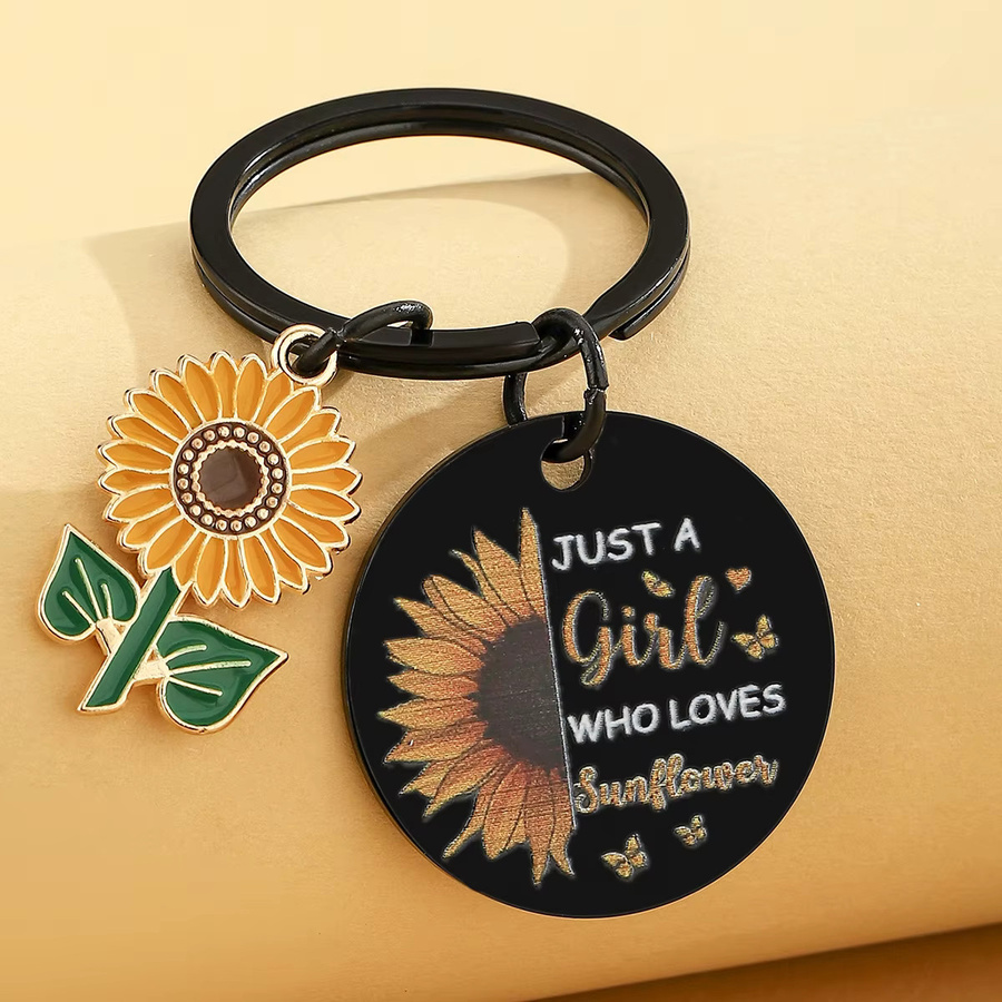 Schlüsselanhänger Sonnenblume, Damen - Bild 4