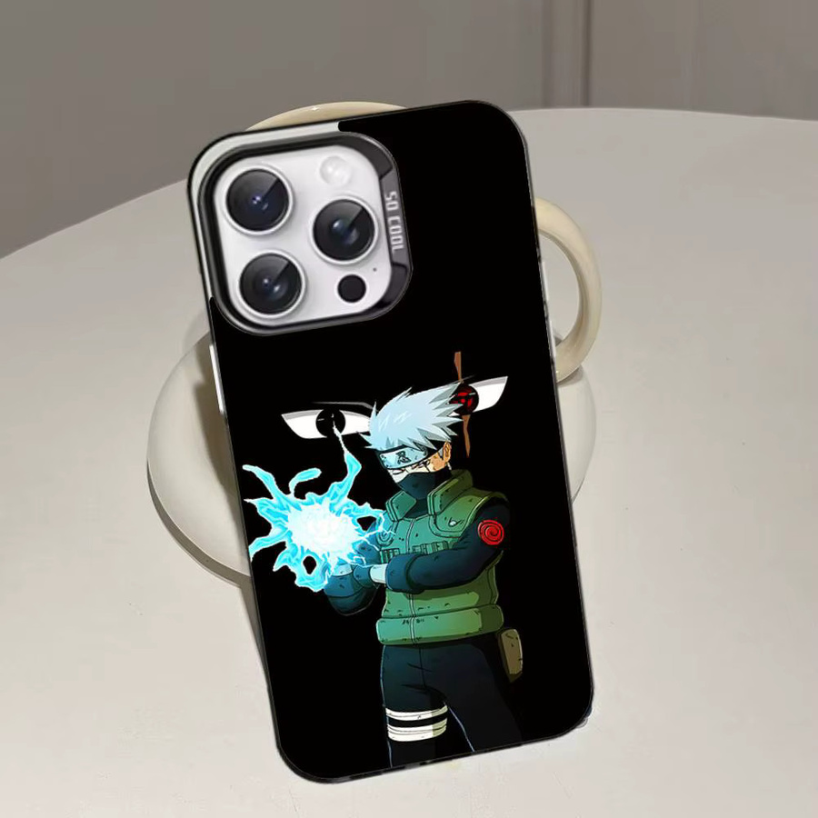 Naruto Sharingan Handyhülle für Apple iPhone 11 12 13 14 15 16 17 Pro Max Plus Mini Bunt - Bild 4