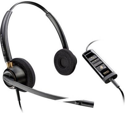 HP Poly EncorePro 525 USB-A On-Ear Headset in Schwarz - Bild 1