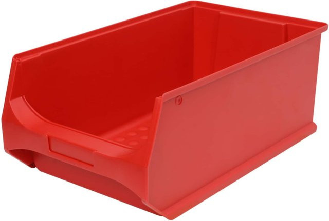 BRB Profi Sichtboxen LB2 in Rot, 10 Stück, B/T/H: 30 x 20 x 50 cm - Bild 1