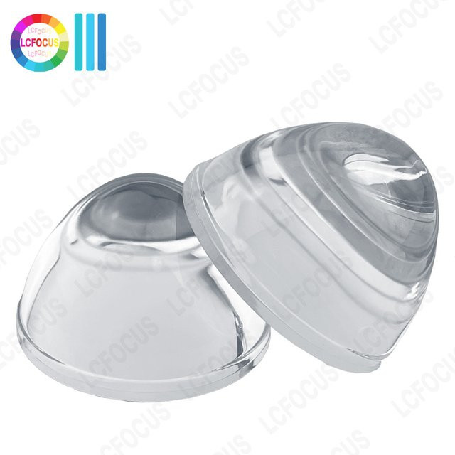 LCFOCUS Plano-Konvexe Glas Linse für COB LED Lampen und Taschenlampen, Durchmesser: 35 mm, transparent - Bild 1