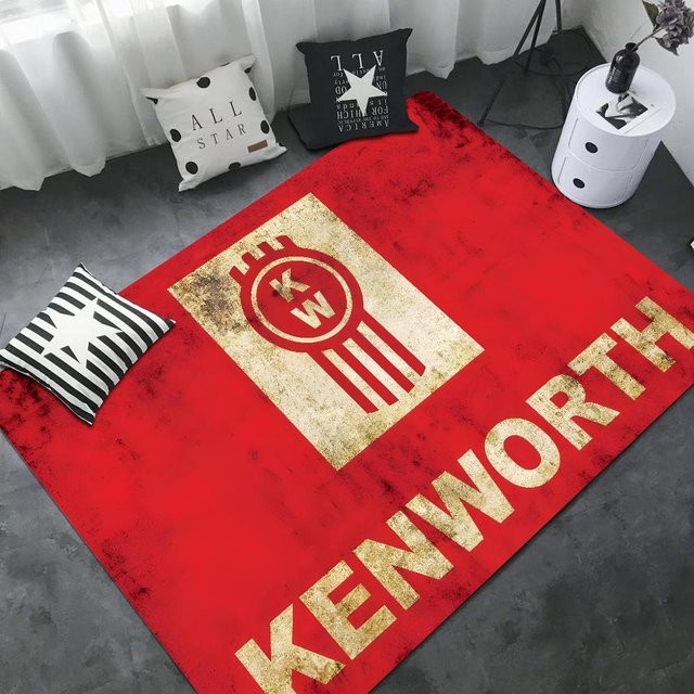 Kenworth Bereichsmatte im orientalischen Design, rot, B/B: 100 x 150 cm, rutschfest und waschbar - Bild 1