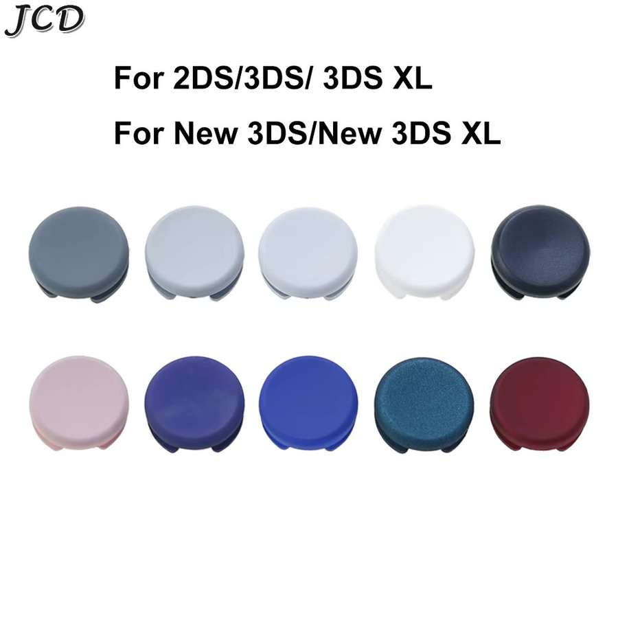 Jcd Analoge Joystick-Wippe in Weiß für Nintendo 3DS XL, 3DS LL und Neues 2DS als Ersatzteil für Daumengriff und Kreis-Pad-Knopf - Bild 2