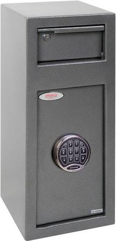 Phoenix Einwurftresor SS0992ED mit Elektronikschloss in Grau - Bild 1