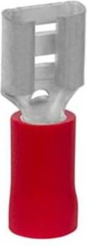 ABB 7TCA301310R0044 Flachsteckhülse aus Messing in Rot - Bild 1