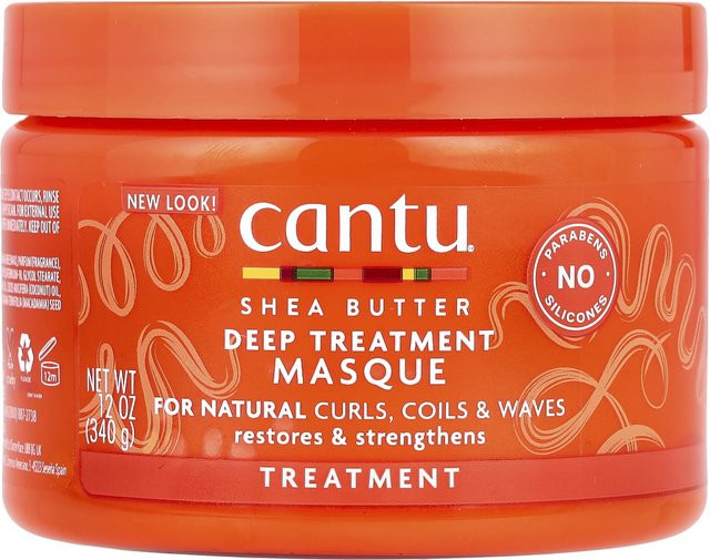 Cantu Shea Butter Tiefenbehandlungsmaske, 340 g, für lockiges Haar - Bild 1