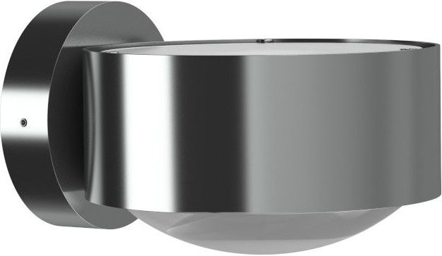 Top Light Puk Maxx Wandleuchte LED Up-Down in Chrom und mattem Glas mit warmweißem Licht - Bild 1