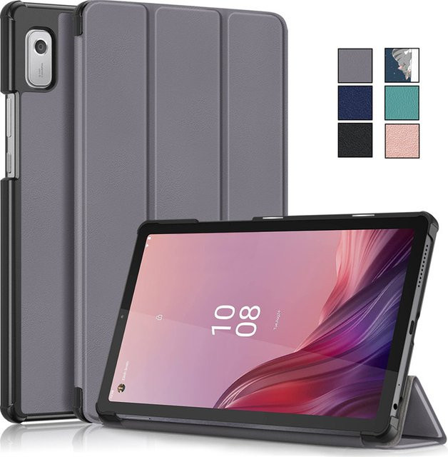Magnetische Smart Cover Schutzhülle aus PU Leder für Lenovo Tab M9 (9 Zoll) mit Standfunktion - Bild 1