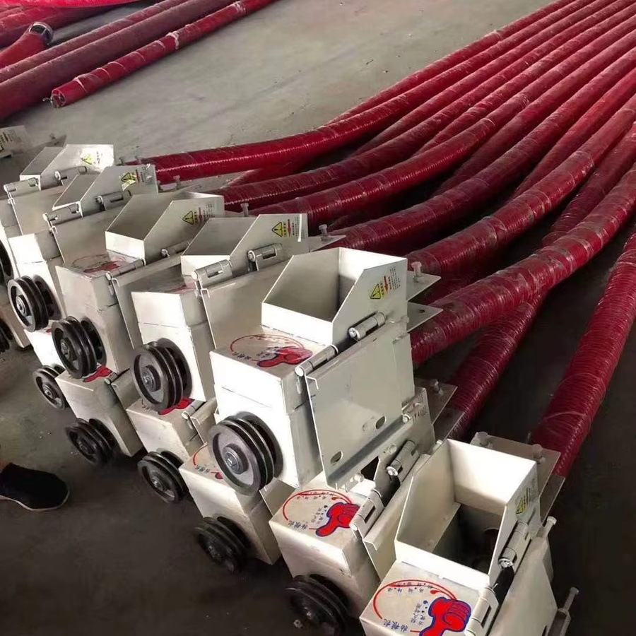CY-MACH Elektrische Getreidepumpe und Flexibler Schraubenförderer für Landwirtschaft und LKW in Rot - Bild 3