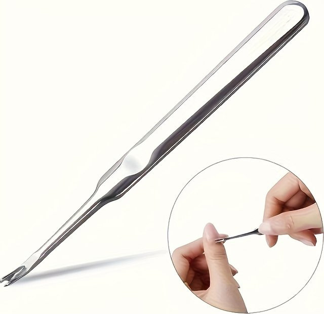 Ouriner Nagelwerkzeug aus Edelstahl, Glänzend, Unisex - Bild 1