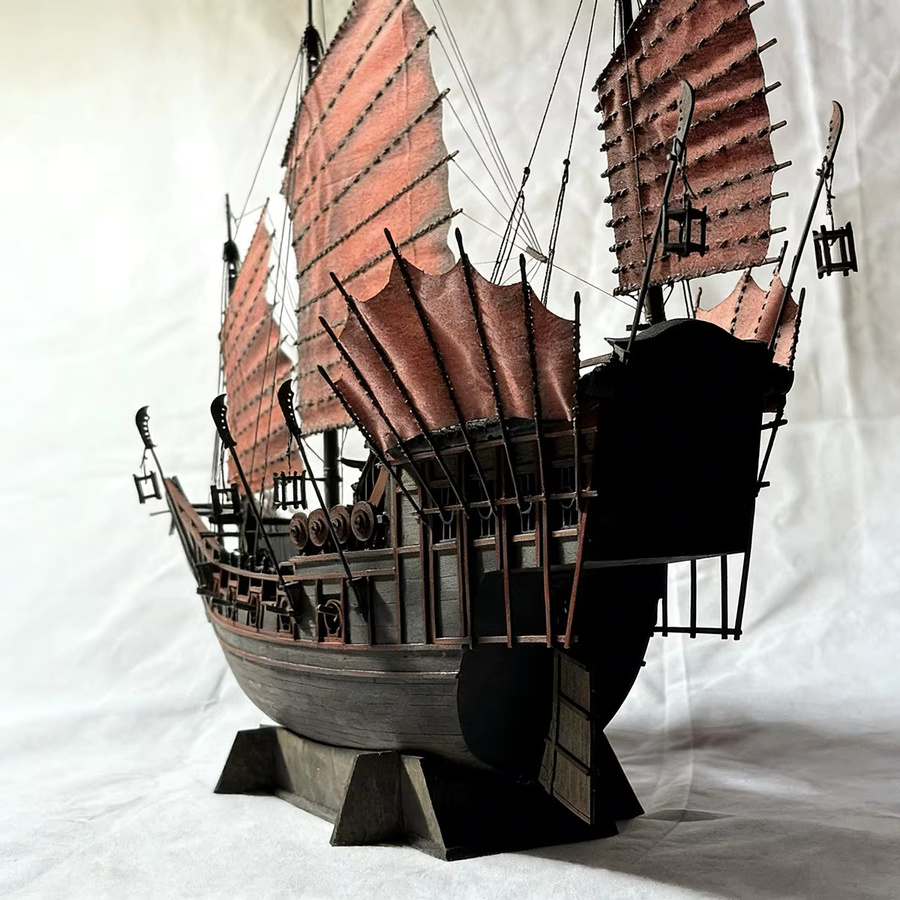 AT 99 MODEL Königin Elizabeth Segelschiff-Montagemodell, 1:96, statischer Modellbausatz - Bild 6