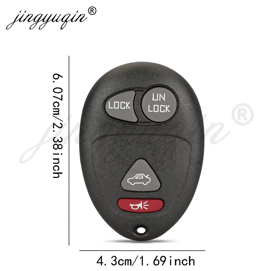 Autoschlüssel-Fernbedienung 315MHz L2C0007T für Hummer H3, Chevrolet Colorado Venture, GMC Canyon, Pontiac Montana und Oldsmobile Silhouette in Schwarz - Bild 4