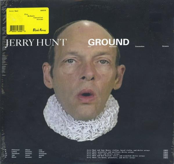 Jerry Hunt - Ground: Five Mechanic Convention Schallplatte LP von Blank Forms Editions, Edition 2022, US Dance & Electronica, Grau - Bild 1