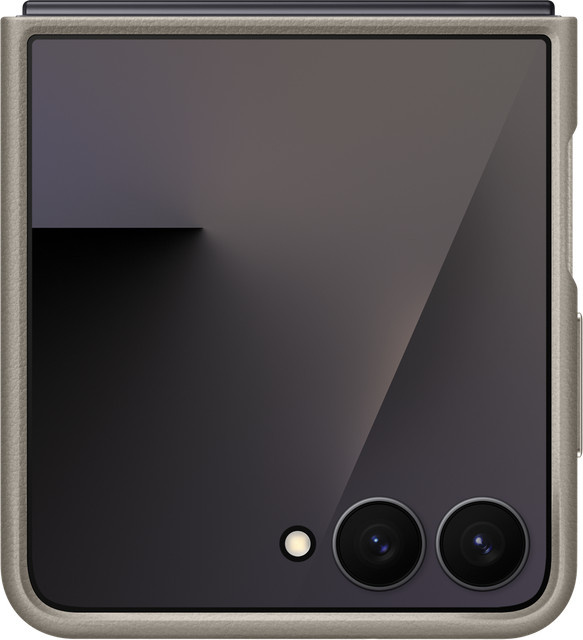 Samsung Kindsuit Case für Galaxy Z Flip7 in Taupe/Beige/Grau - Bild 1