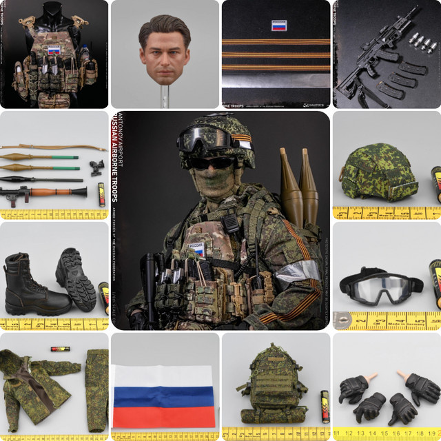 DAMTOYS 1/6 DAM 78105, der russische Mann, männlicher Soldat, Spielzeug - Bild 1