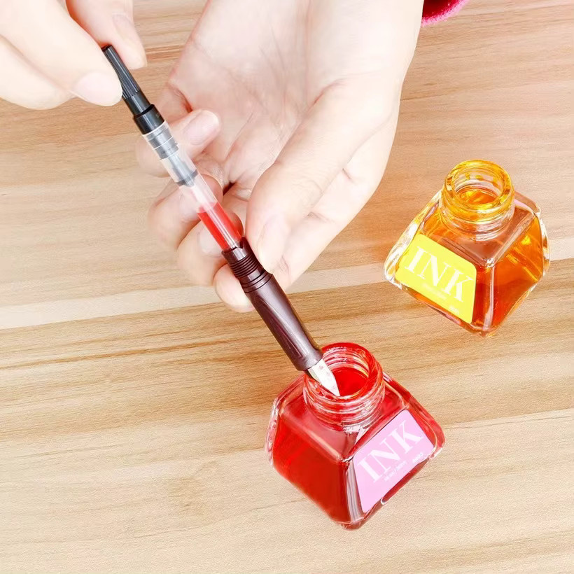 Drawink Füllhalter Tinte 16 Farben, Kohlenstofffrei, 30 ml, Mehrfarbig - Bild 1