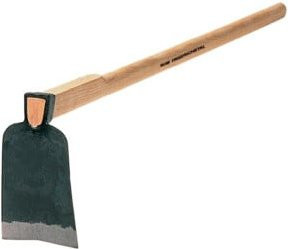 SHW Schmiedetechnik Ulmer Hacke Größe 1 mit Eschenstiel in Braun, Stielhöhe: 135 cm - Bild 1