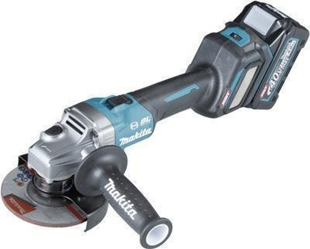 Makita Akku-Winkelschleifer XGT 40V mit 125 mm Scheibendurchmesser, inkl. 2 Akkus und Ladegerät - Bild 3