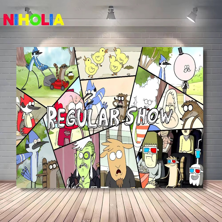 Mesuca Fotohintergrund für Kindergeburtstage Party Banner in Mehrfarbig, Textil, B: 70 cm, H: 70 cm - Bild 3
