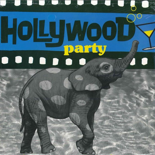 Hitland LP-Schallplatte Hollywood Party - Eine Reise in eine Hitland 1998 - Italien Tanz & Elektronik, Schwarz - Bild 1