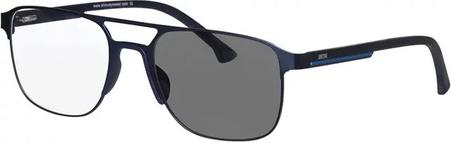 SHINU Lesebrille, Vollrand, Metall, black, Herren - Bild 1
