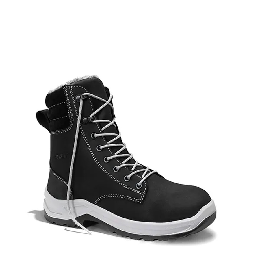 Elten Damen Sicherheitsschnürstiefel Lilly Black High ESD S3 CI aus Leder in Größe 37 - Bild 2