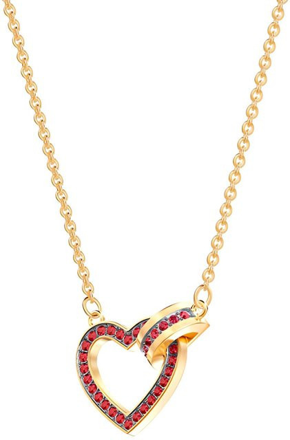 Swarovski Halskette, Gold, Kristall, Damen - Bild 1