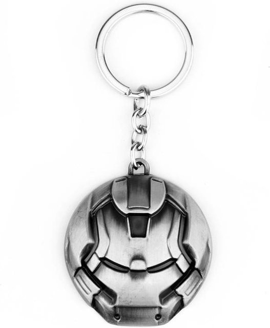 Bandai Schlüsselanhänger Iron Man, Silber, Unisex - Bild 1