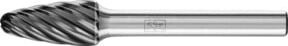 PFERD TOOLS Hartmetall Hochleistungsfrässtift INOX Rundbogen RBF Farbe Silber Durchmesser: 10 mm, Länge: 20 mm, Schaft-Durchmesser: 6 mm mit HICOAT Beschichtung für Edelstahl - Bild 1