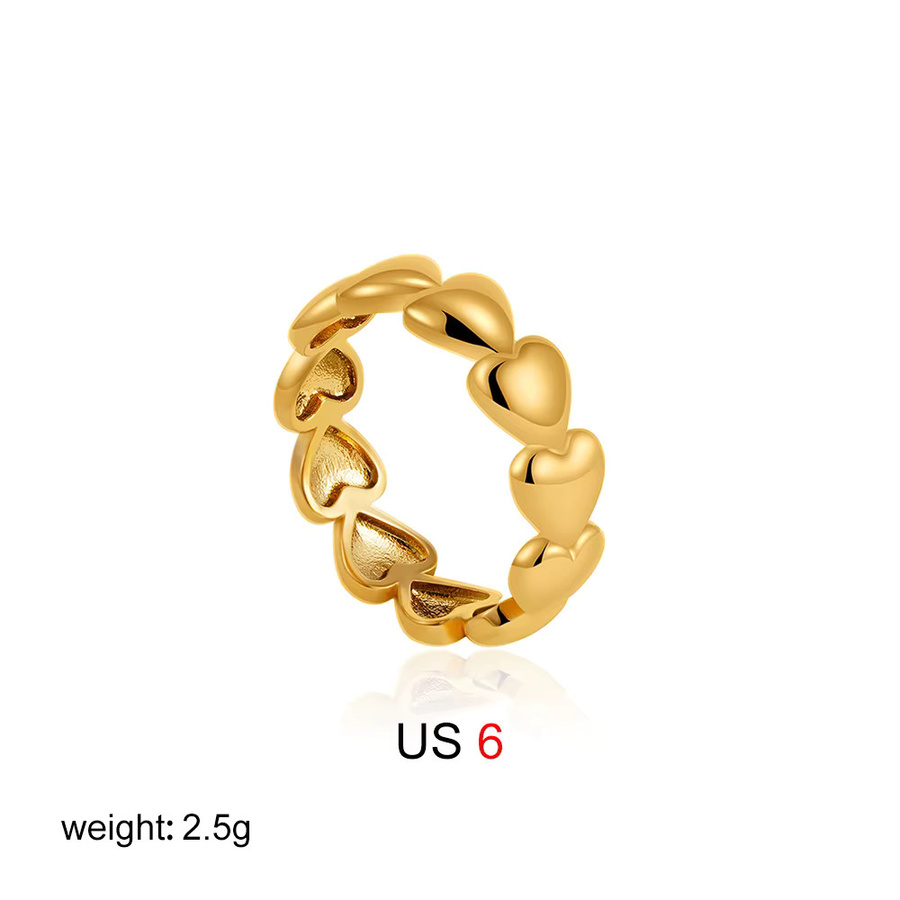 Erpels Ring Edelstahl, Kreis Herz, Damen - Bild 2