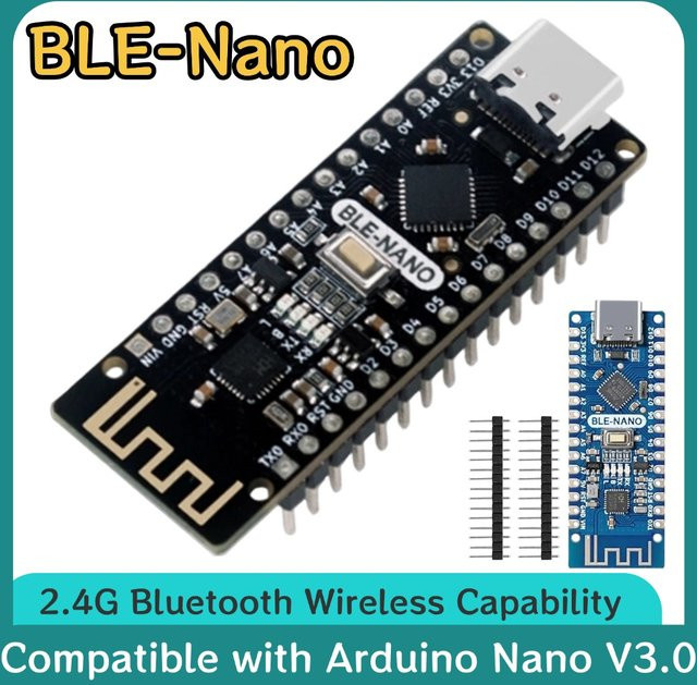 NullLab BLE-Nano Pico Board mit 2,4G Bluetooth-Funkfunktion, kompatibel mit Arduino Nano V3.0, ohne Anschlussleisten - Bild 1