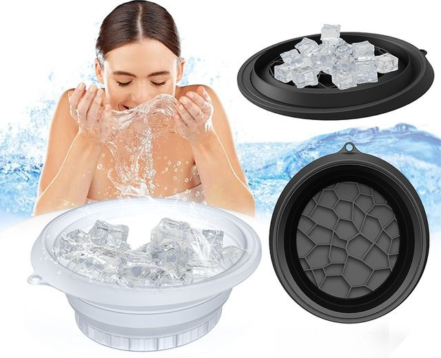 SHNGki Silikonschale für das Gesichts-Eisbad, Unisex - Bild 1