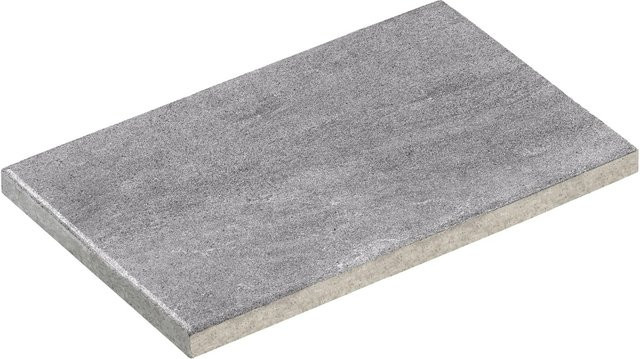 Diephaus Terrassenplatte Asante Basalt in Grau, B/T/H: 60 x 40 x 4 cm - Bild 1