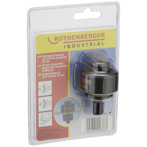 Rothenberger Industrial Schraublocher aus Metall für Bleche bis 4 mm Stärke in Schwarz - Bild 3