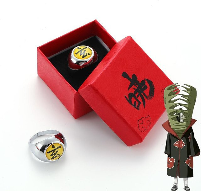 XFcosplay Ringe, Messing, Silber, Unisex - Bild 1