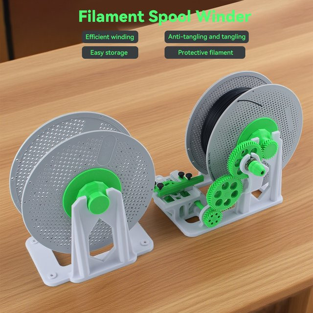 Bambu Filament-Spulenwickler für Bambu P1S, X1, X1C und P1P 3D-Druckerzubehör - Bild 1