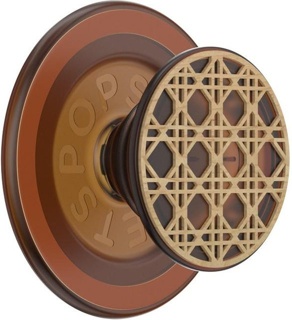 Popsockets PopGrip Wood Res-Raising Cane Magnetischer Phone Grip in Braun - Bild 1
