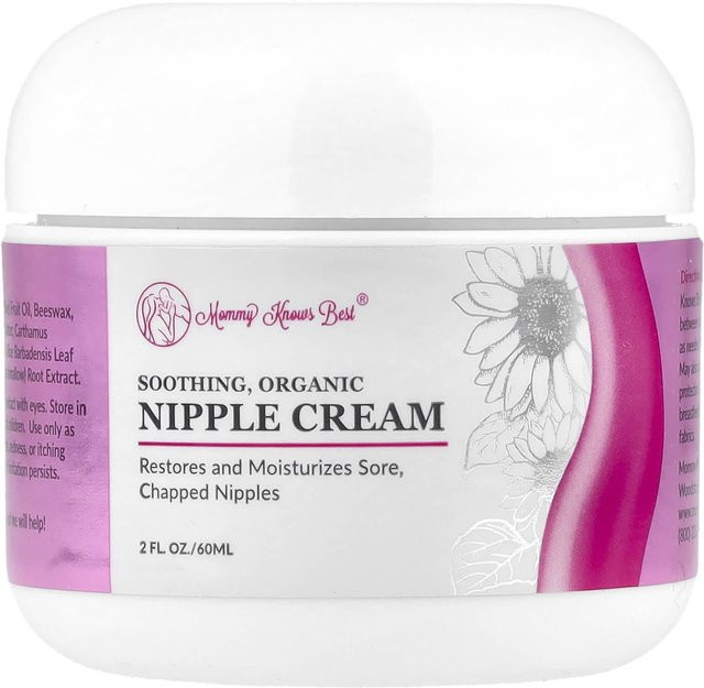 Mommy Nows Brustwarzencreme Öl, 60 ml, mit Olive - Bild 1