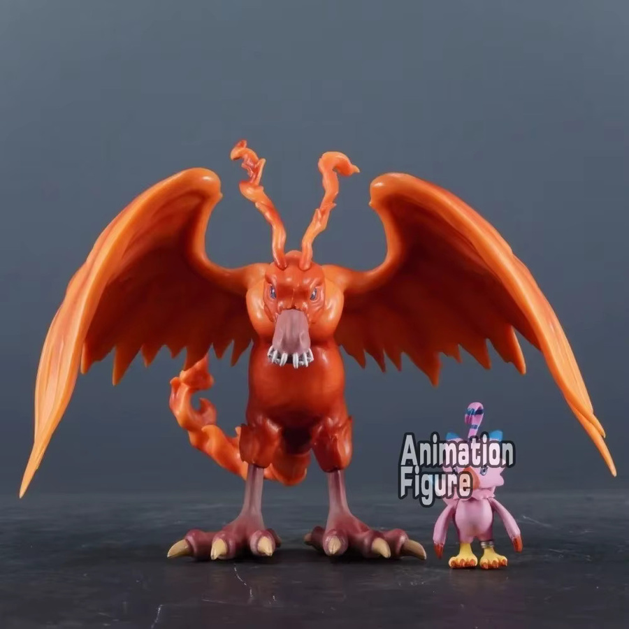Bandai Digimon Adventure Birdramon und Piyomon Actionfiguren, 2-teiliges Set - Bild 2