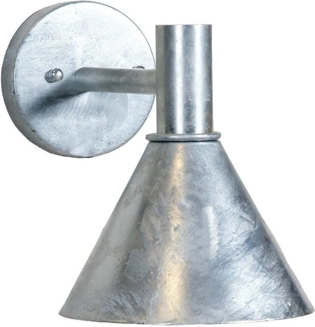 PR Home Mini-Tripp Wandleuchte aus Metall in Silber mit E27 Fassung für Garten und Außenbereich - Bild 1