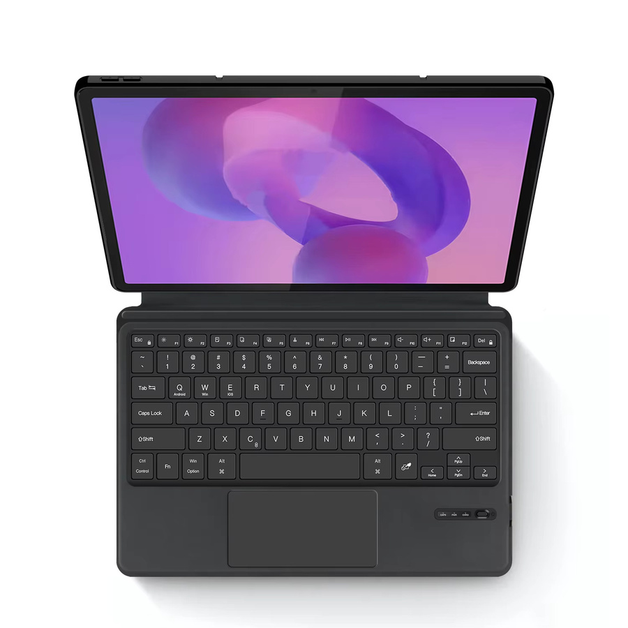 Lenovo Trackpad-Tastaturhülle für Idea Tab Pro 12,7 Zoll TB-373FU und Xiaoxin Pad Pro 12,7 Zoll TB-375FC 2025, Schwarz - Bild 2