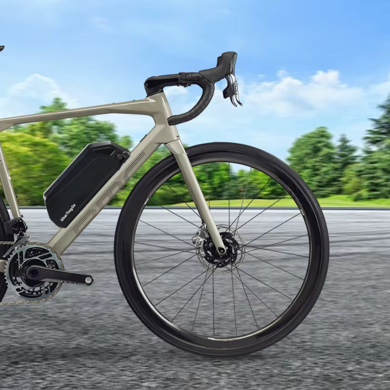 Aipas Elektrofahrradbatterie für A6/A8 VoltCargo Ebike mit Ladegerät, 48V, 10,4Ah, Schwarz - Bild 5