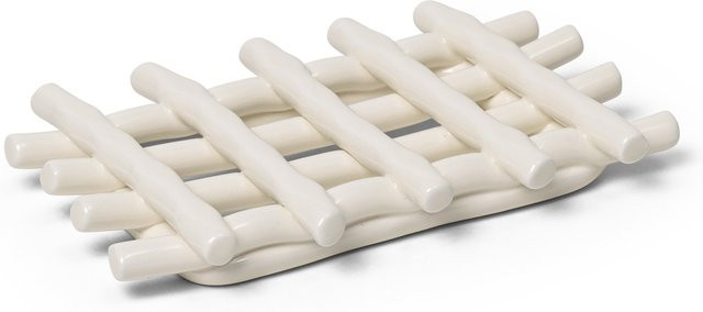 Ferm Living Seifenschale aus Keramik in Weiß - Bild 1