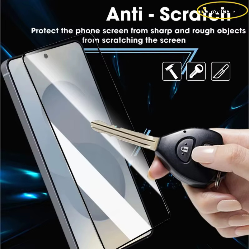 3er-Pack Displayschutz aus gehärtetem Glas für Samsung Galaxy S26 Plus Ultra S25 S24 S23 S22 S21 Ultra, transparent und kratzfest - Bild 2